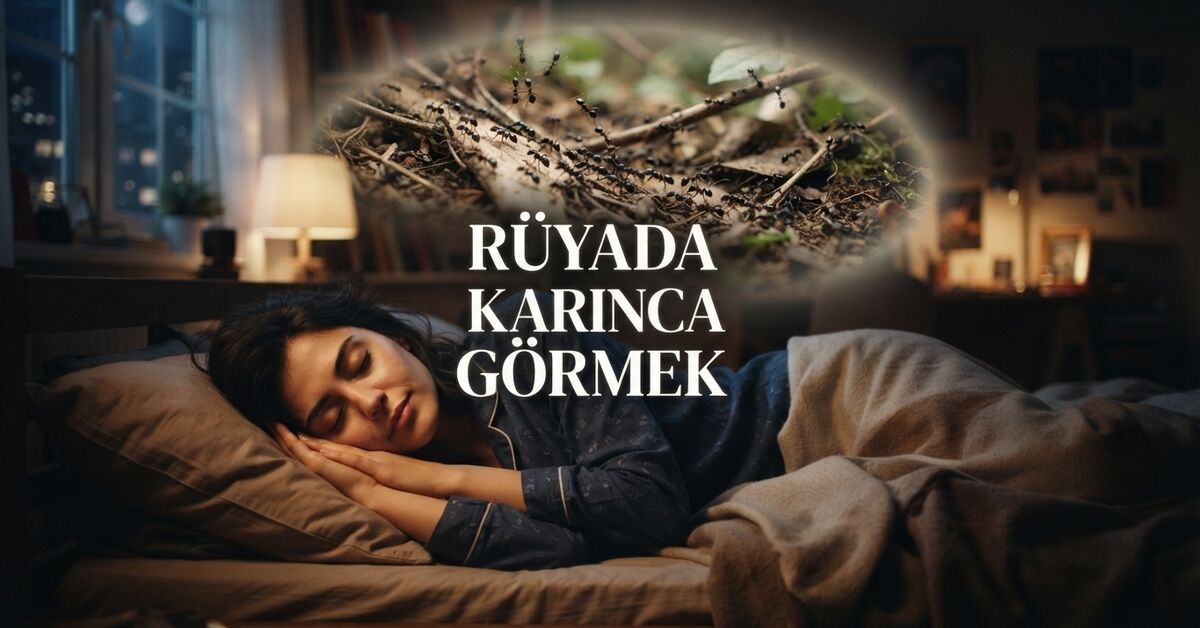 Rüyada karınca görmek ne anlama gelir? | İşte Tüm Ayrıntılar