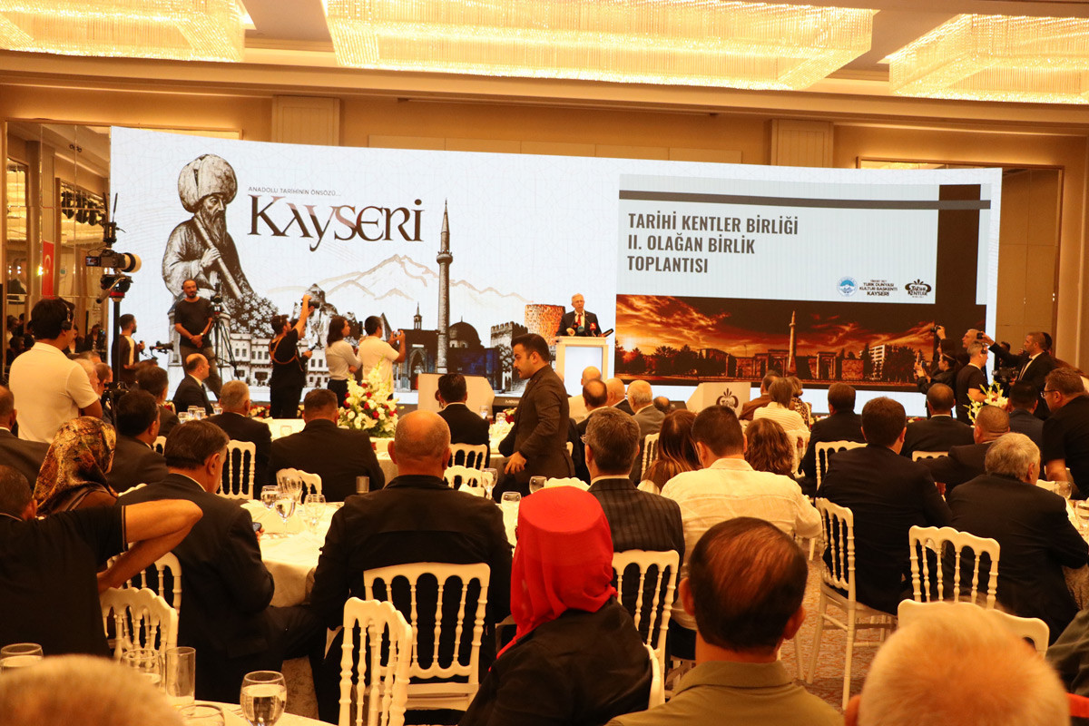 Tarihi Kentler Birliği toplantısı Kayseri’de resmen start aldı | İşte Tüm Ayrıntılar