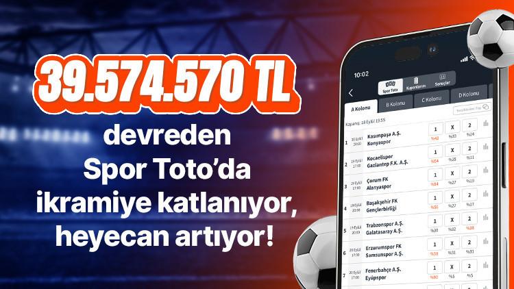 Kritik Açıklama: 39.574.570 TL devreden Spor Toto’da ikramiye katlanıyor, heyecan artıyor! | İşte Tüm Ayrıntıl