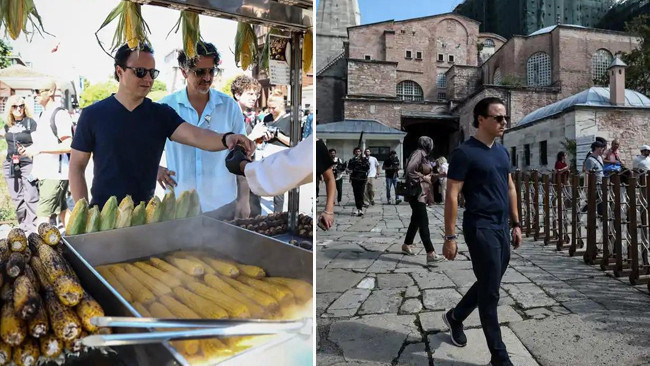 F1'in efsane pilotu Felipe Massa İstanbul'un tarih ve gastronomisine hayran kaldı