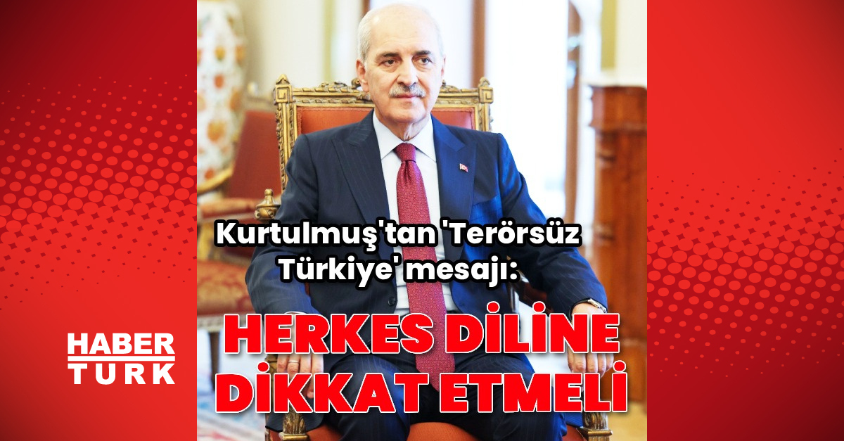 Ayrıntılar Netleşti: Kurtulmuş’tan dil hassasiyeti çağrısı | İşte Tüm Ayrıntılar