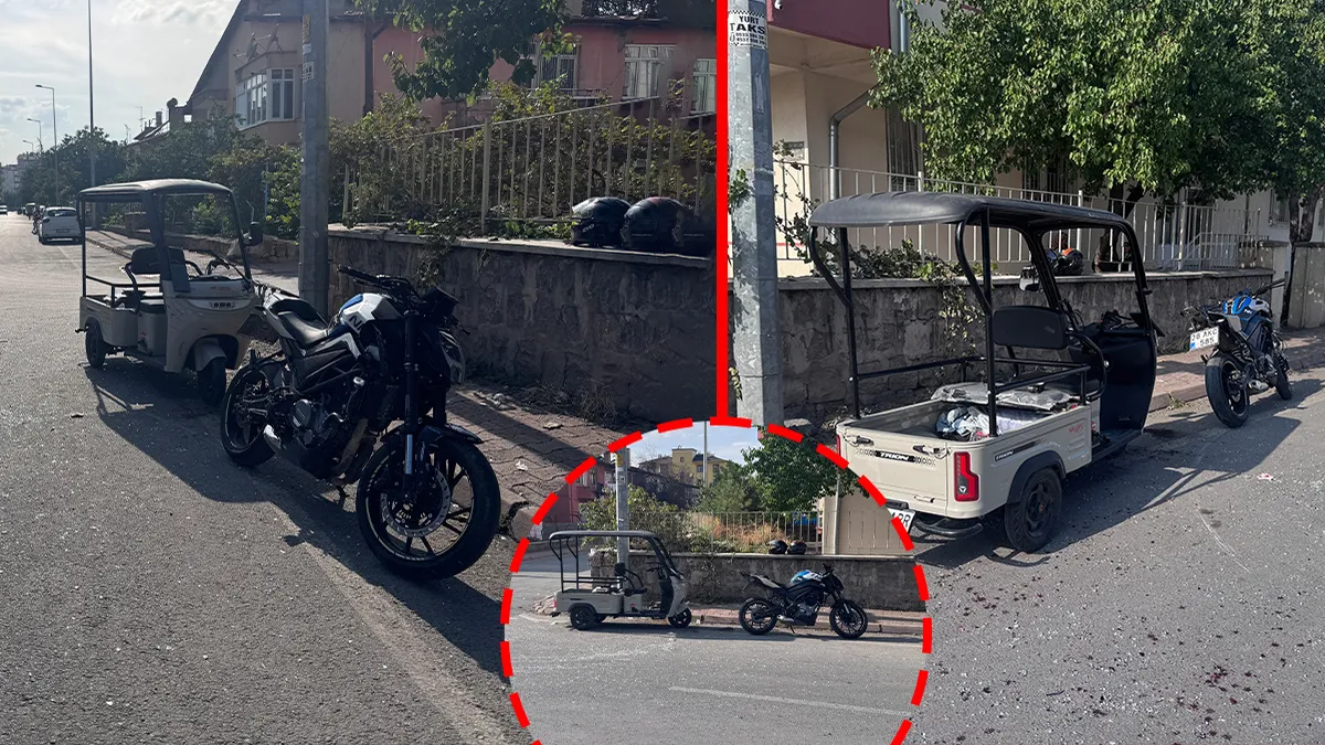 Ayrıntılar Netleşti: Kayseri’de korkunç kaza! Motosiklet ile mobilet çarpıştı: Yaralılar var!