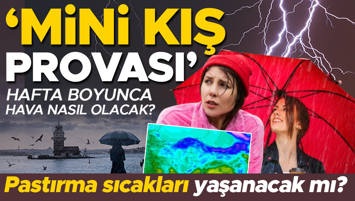 Ayrıntılar Netleşti: Mini kış provası! Hafta boyunca hava nasıl olacak? Pastırma sıcakları yaşanacak mı? - Son