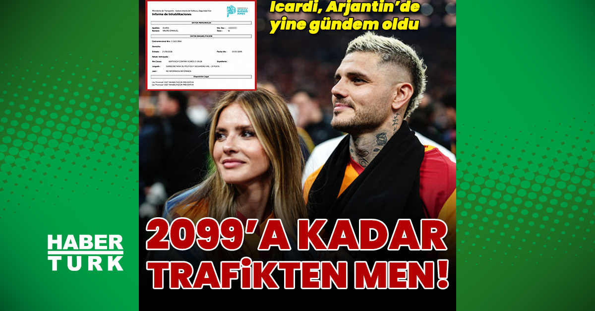 Kritik Açıklama: Icardi 2099'a kadar trafikten men edildi!: Gelişmeler Takip Ediliyor