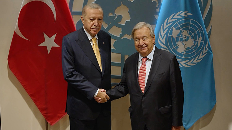 Kritik Açıklama: Cumhurbaşkanı Erdoğan, BM Genel Sekreteri Guterres ile bir araya geldi: Gelişmeler Takip Edil