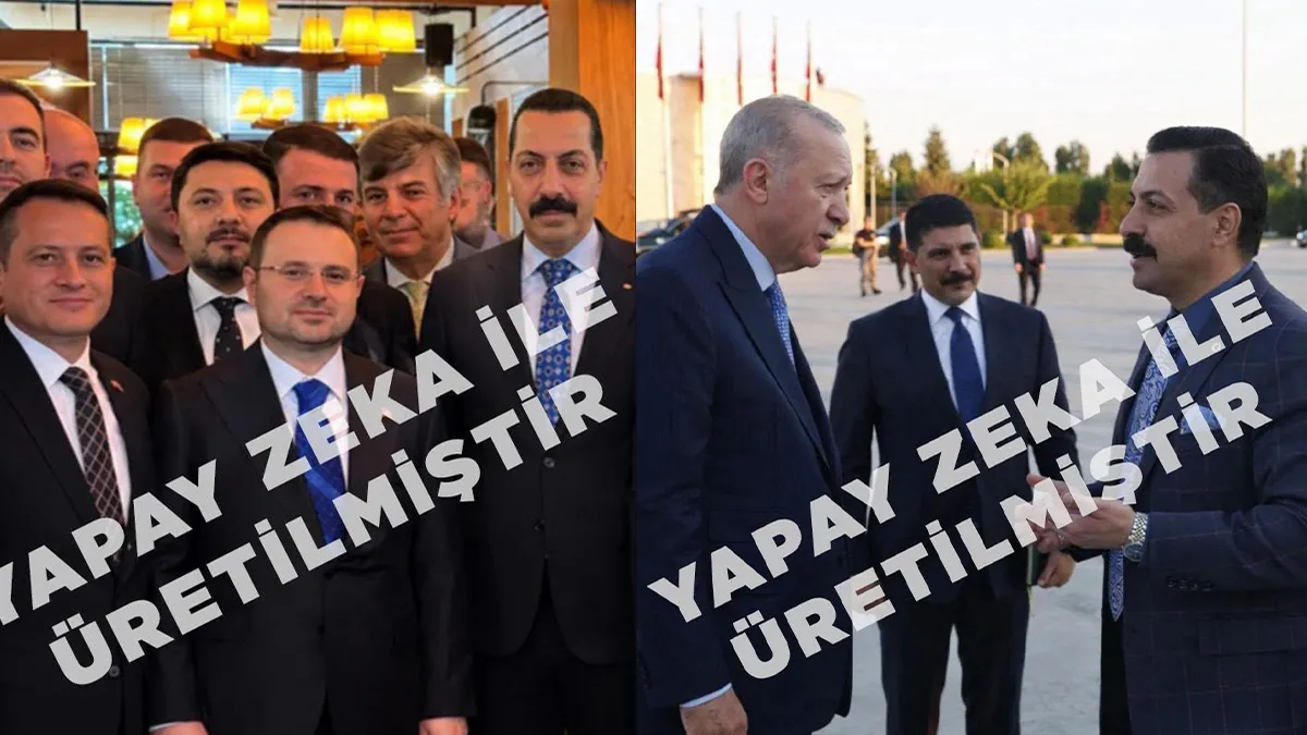 Ayrıntılar Netleşti: SON DAKİKA… Başkan Erdoğan ve Akın Gürlek ile fotoğrafını oluşturmuştu! Yapay zeka başına