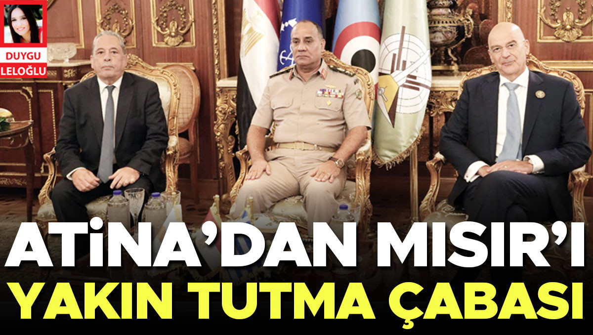 Son Gelişme: Atina’dan Mısır’ı yakın tutma çabası | İşte Tüm Ayrıntılar