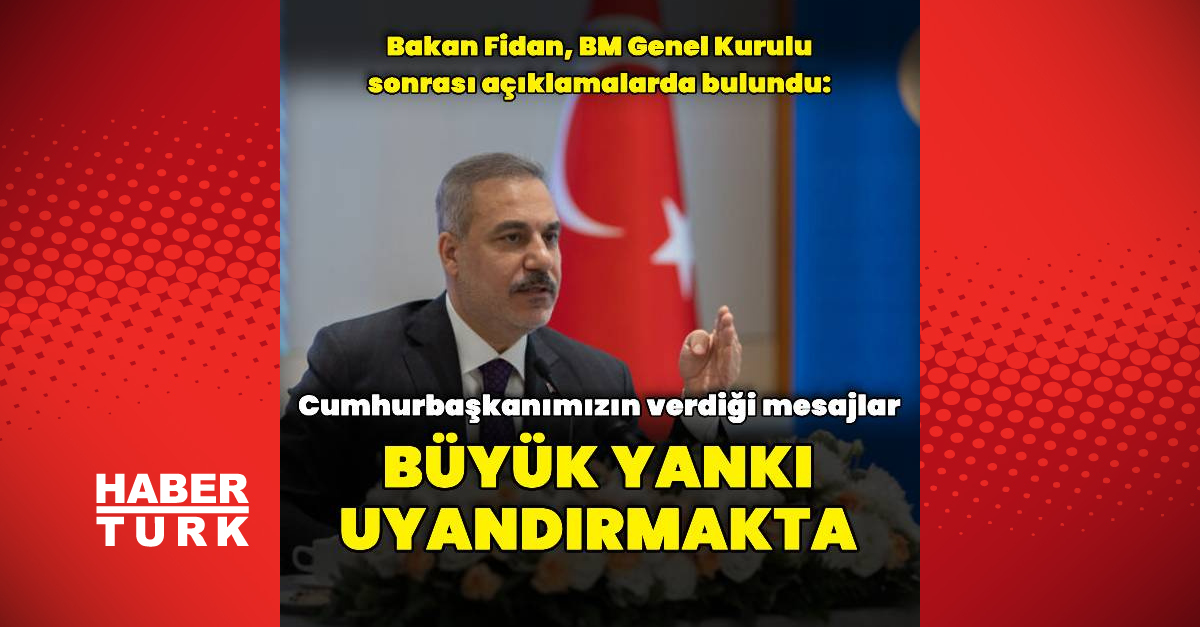 Son Gelişme: "Cumhurbaşkanımızın verdiği mesajlar büyük yankı uyandırmakta" - Son Dakika Bilgileri