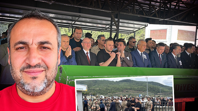 Okul bahçesinde yeğeni tarafından öldürülmüştü: Mehmet öğretmen toprağa verildi - Son Dakika Bilgileri