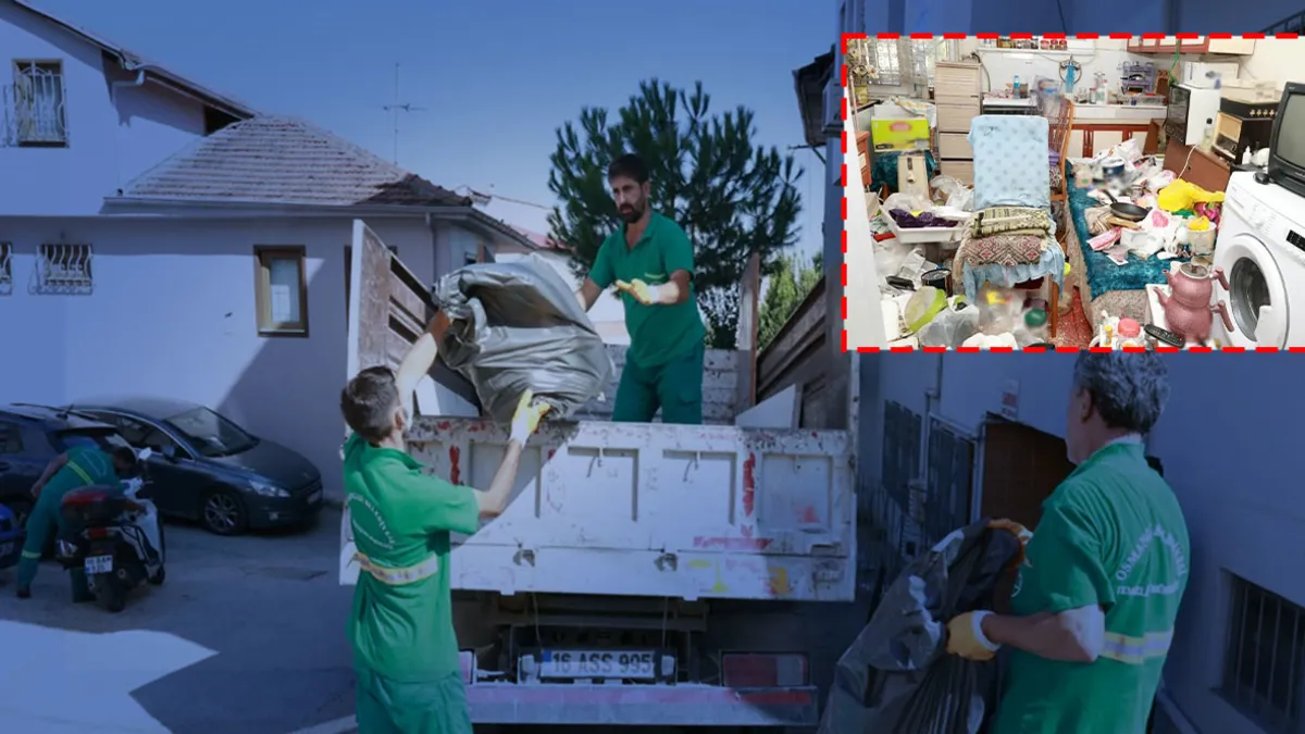 Son Gelişme: Bursa’da kötü koku ihbarına gittiler: Evden tam 2 kamyon çöp çıktı - Son Dakika Bilgileri