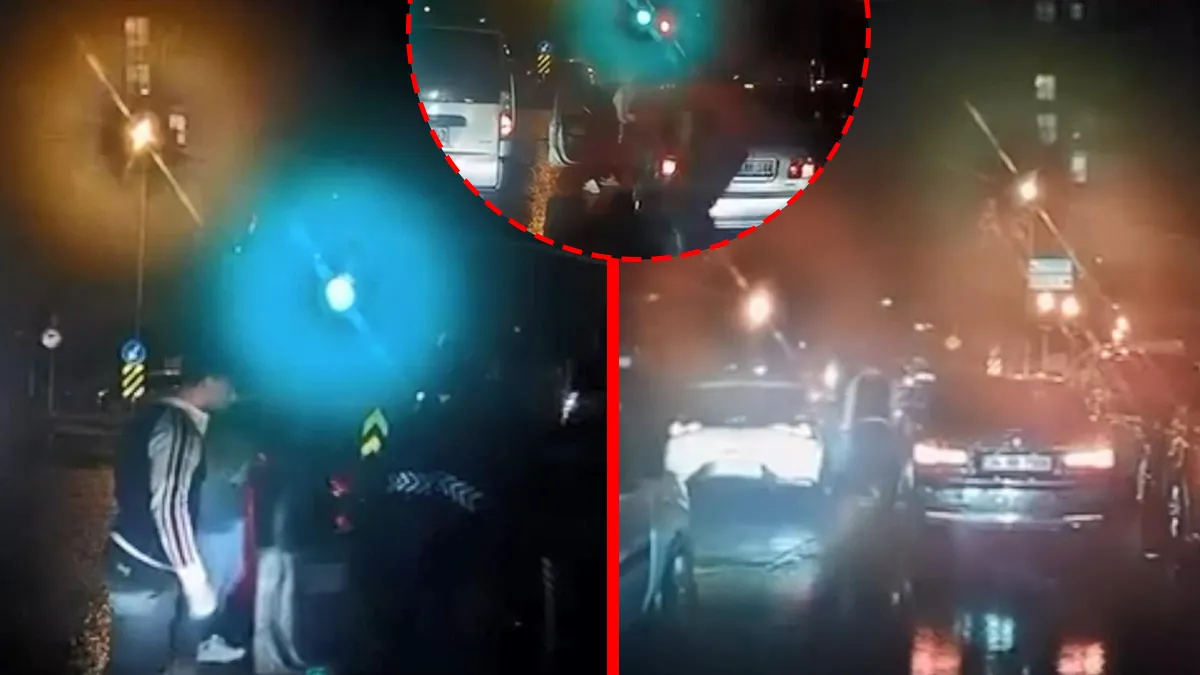 Gündemden Son Bilgiler: Eyüpsultan'da akılalmaz kaza! İlk çarpışmalarından sonra yollarına devam ettiler: İkin