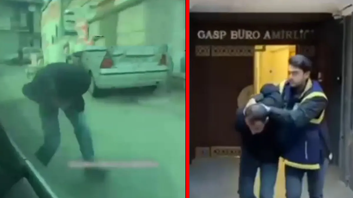 Son Gelişme: Ankara'da park yeri kavgası! Otomobilin lastiklerini patlattı: Şüpheli kameraya böyle yakalandı!