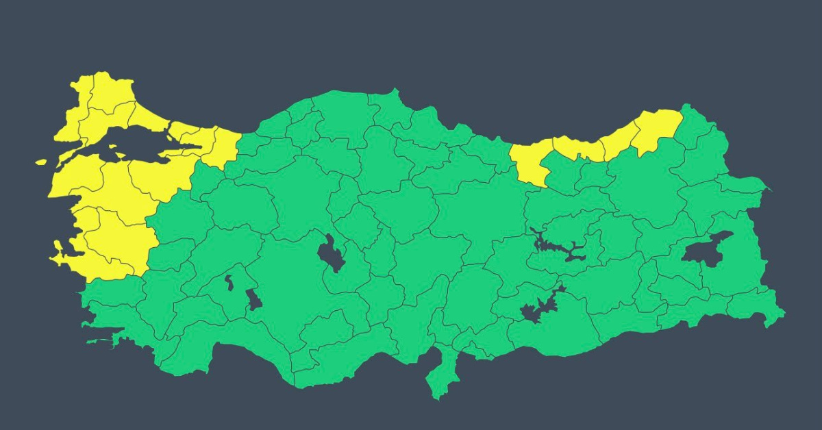 Ayrıntılar Netleşti: Birçok kente sağanak uyarısı! - Son Dakika Bilgileri