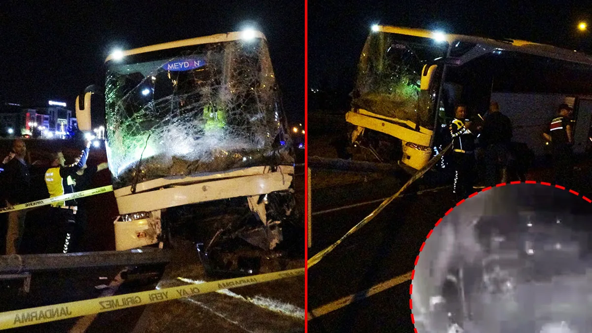 Malatya’daki otobüs faciasında 2 kişi hayatını kaybetmişti! Korkunç kazanın görüntüleri gözler önüne serildi |