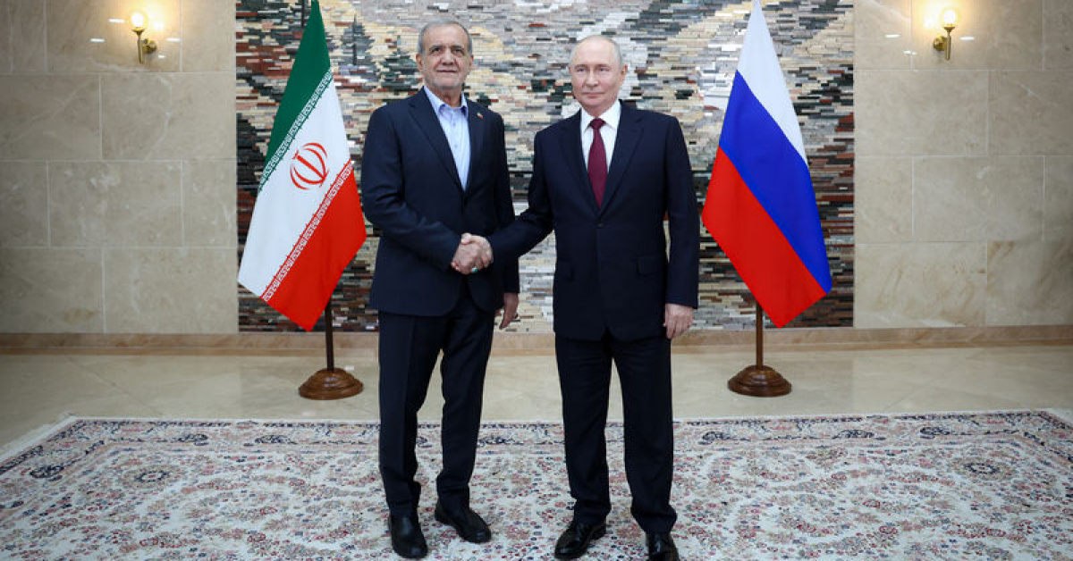 Putin ile Pezeşkiyan bir araya geldi: Gelişmeler Takip Ediliyor