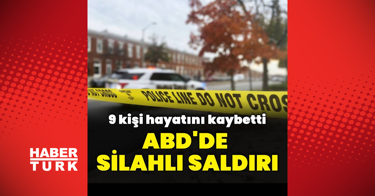 Sıcak Gündem: ABD'de silahlı saldırı: 9 kişi öldü: Gelişmeler Takip Ediliyor