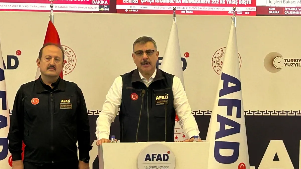 Sıcak Gündem: Bakan Çiftçi tüm detaylarıyla paylaştı: İstanbul’da 2 can kaybı, 2 bin 727 kişi tahliye edildi: