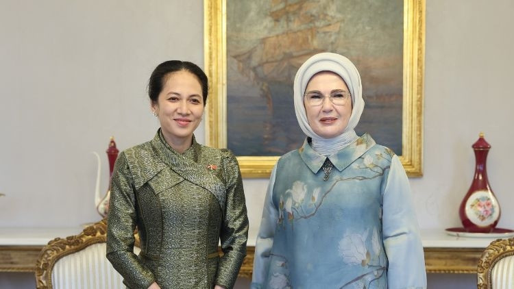 Ayrıntılar Netleşti: Emine Erdoğan, Kamboçya Başbakanı Manet'in eşi Chanmony ile bir araya geldi | İşte Tüm Ay