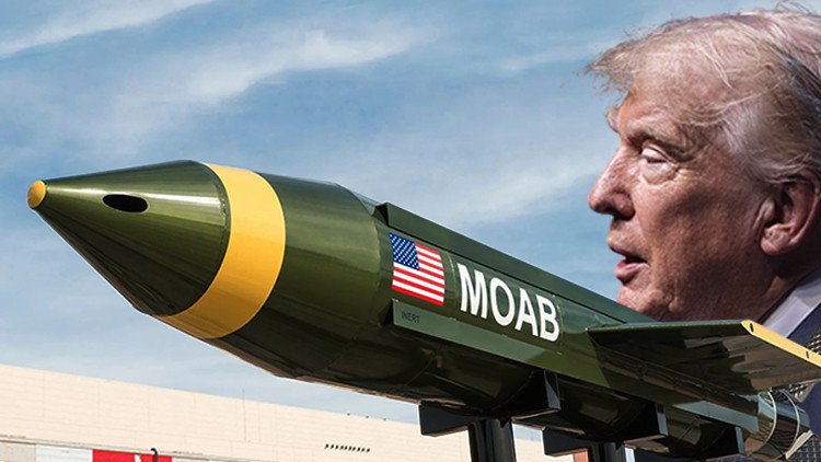 Kritik Açıklama: Trump'tan korkunç açıklama: MOAB bombasını kullanabiliriz... "Tüm bombaların anası olarak bil