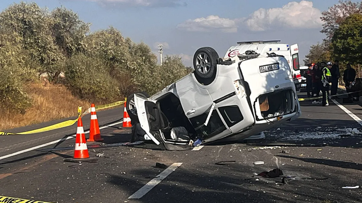 Nevşehir'de feci kaza: Refüje çarpan araç takla attı! 1 ölü, 2 yaralı | İşte Tüm Ayrıntılar
