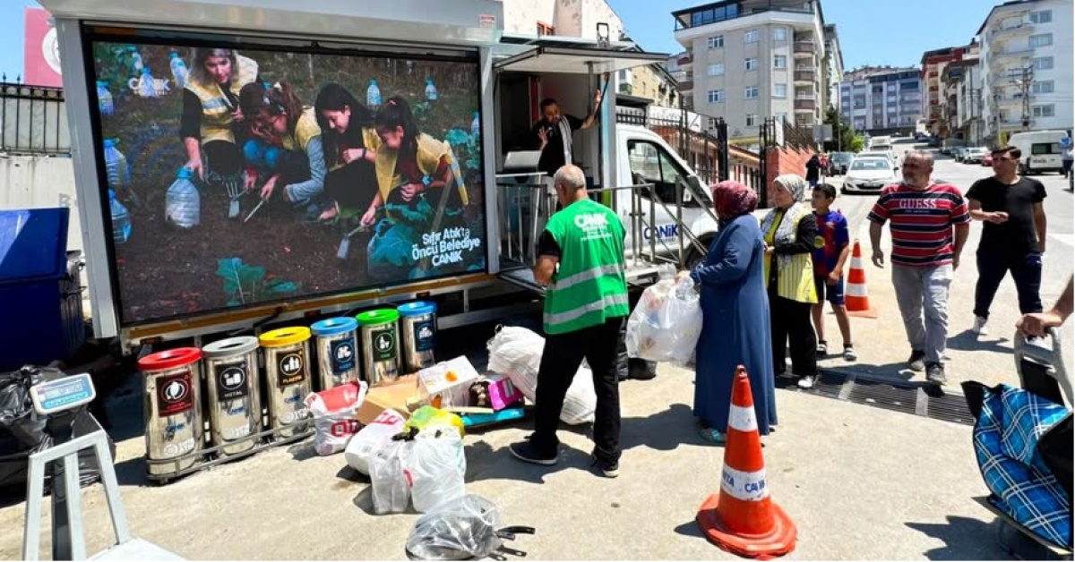 Ayrıntılar Netleşti: Canik'te sıfır atık aracı ve sıfır atık marketi - Son Dakika Bilgileri