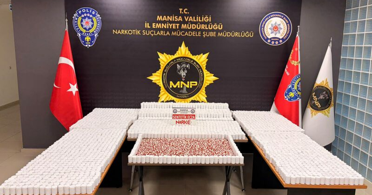 Son Gelişme: Manisa'da 225 bin sentetik uyuşturucu hap ele geçirildi - Son Dakika Bilgileri