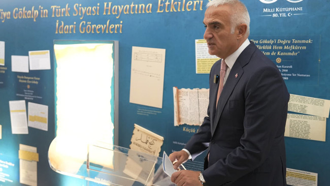 Ziya Gökalp'in fikrî mirası doğumunun 150. yılında Milli Kütüphane'de sergileniyor - Son Dakika Bilgileri