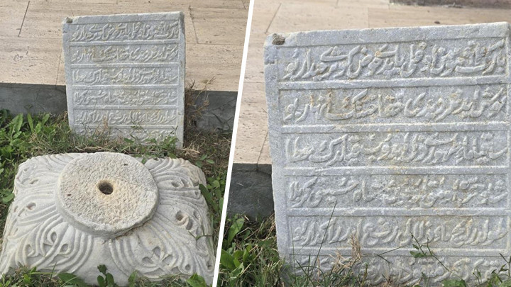 Sıcak Gündem: Tekirdağ'da 1813 yılına tarihlenen mezar taşı kitabesi bulundu: Gelişmeler Takip Ediliyor