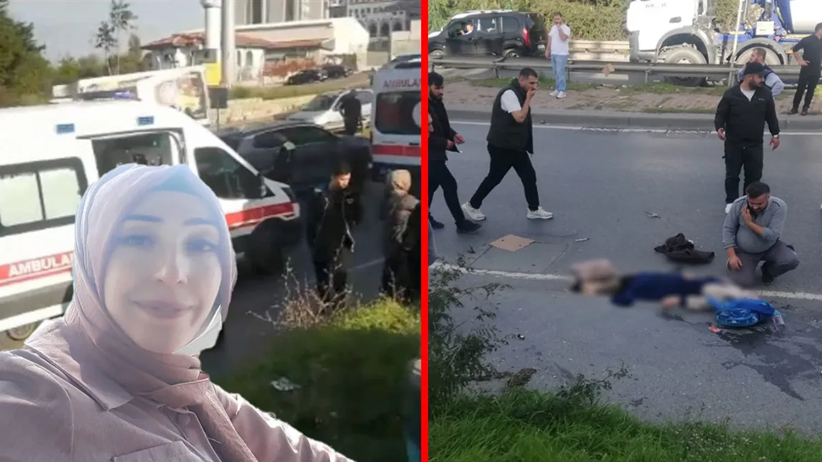 Ayrıntılar Netleşti: Gaziosmanpaşa'da feci kazada çocuklarını kurtardı! Genç anne minibüsün altında kalıp yaşa