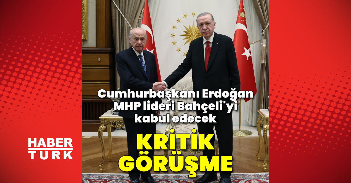 Son Gelişme: Cumhurbaşkanı Erdoğan ile Bahçeli Külliye'de görüşecek ve Merak Edilenler