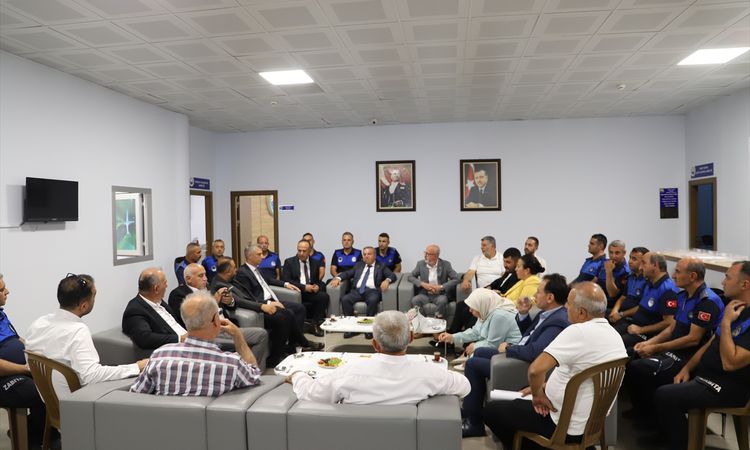 AK Parti Gölbaşı'ndan Zabıta Haftası Ziyareti