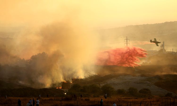 Albüm: İsrailli Yerleşimciler, Batı Şeria'da Filistinlilere Ait Tarlaları ve Evleri Ateşe Verdi - Son Dakika |