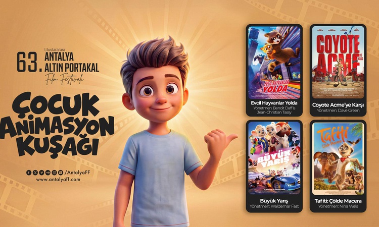 Altın Portakal'da çocuklar 24-31 Ekim 2026'da her sabah 4 filmle buluşacak