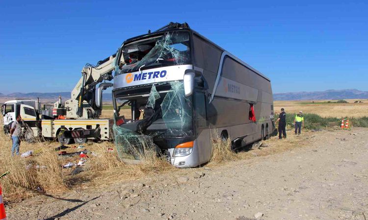Double-decker bus accident in Amasya: 46 injured, 2 seriously - Last Minute