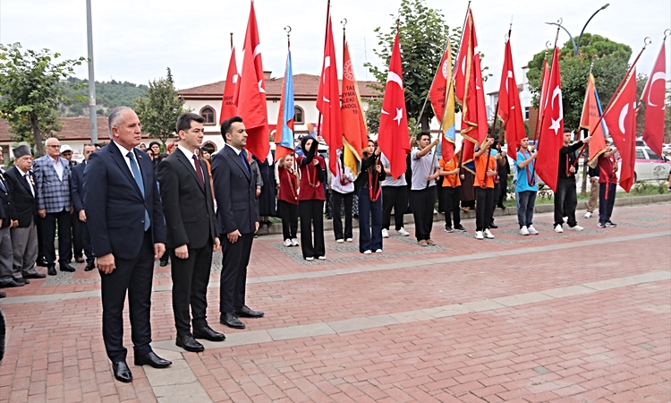 Amasya Taşova'da 19 Eylül Gaziler Günü töreninde Jandarma Astsubay Onur Bulut konuştu: Gelişmeler Takip Ediliy