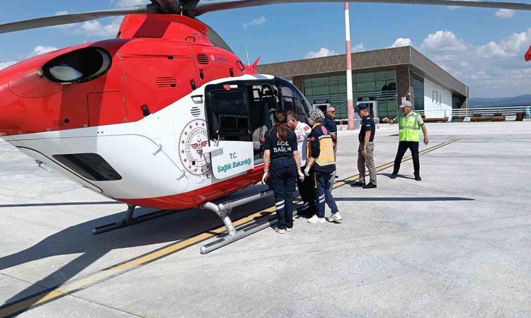 Ayrıntılar Netleşti: Ambulans helikopter 51 yaşındaki hasta için havalandı - Haberleri