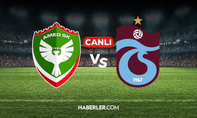 Amedspor Trabzonspor CANLI izle! Amedspor Trabzonspor maçı hangi kanalda, nereden izlenir?