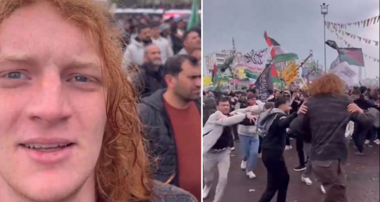 Son Gelişme: Amerikalı gezgin Diyarbakır'da protestonun ortasında kaldı - Son Dakika