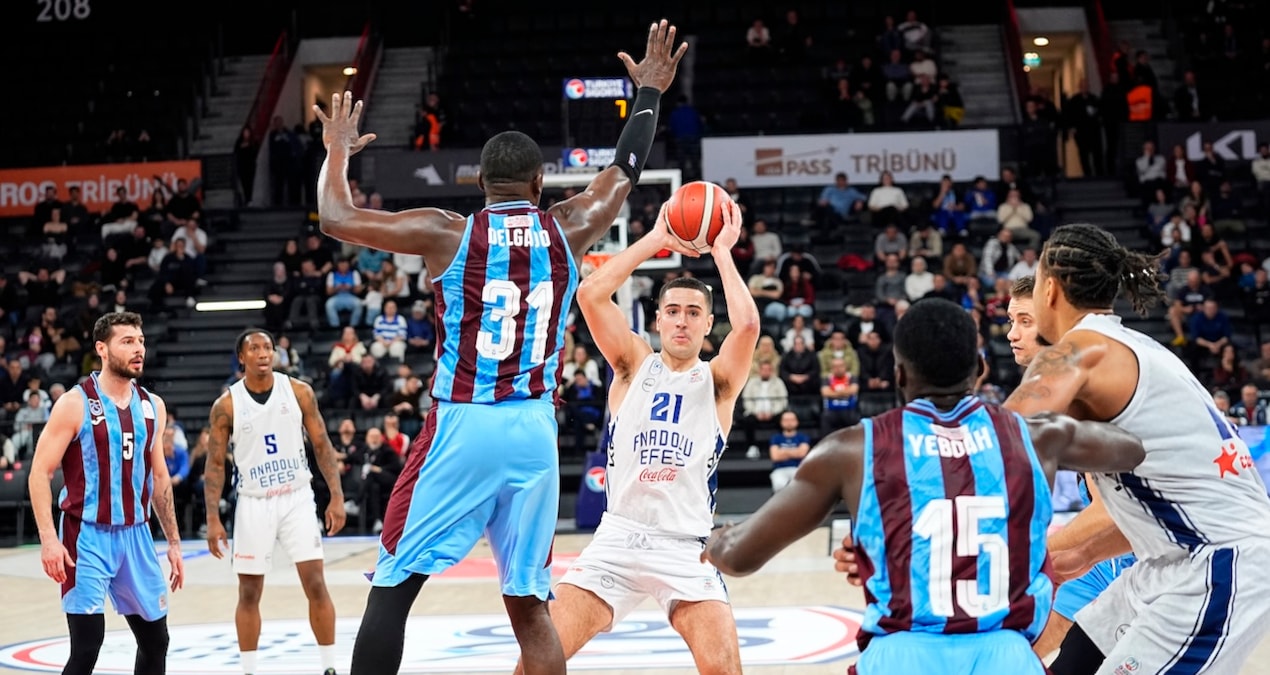 Son Gelişme: Anadolu Efes, Trabzonspor'un serisine son verdi - Haberleri | İşte Tüm Ayrıntılar