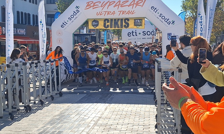 Ankara Beypazarı'nda ikinci Ultra Trail Yarışması'na yaklaşık 120 sporcu katıldı