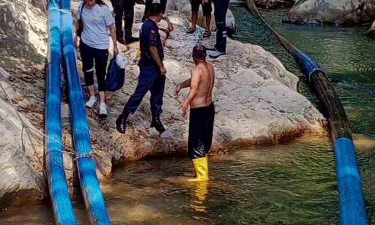 Su arızasını gidermeye çalışan muhtar kayalıklardan gerileme kaydetti - Haberleri