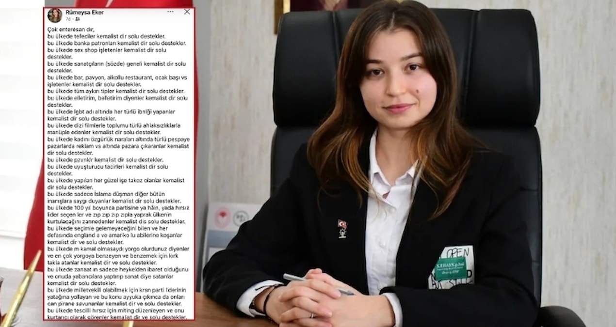 Ayrıntılar Netleşti: Atatürkçü vatandaşları hedef almıştı: Tepki çeken paylaşım AKP'de çifte istifa getirdi -