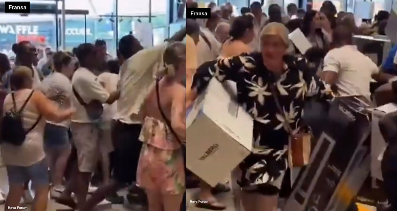 Avrupa'da 'Ejderha Sıcakları' kabusu: Vantilatör kapmak için birbirlerini ezdiler! - Son Dakika | İşte Tüm Ayr