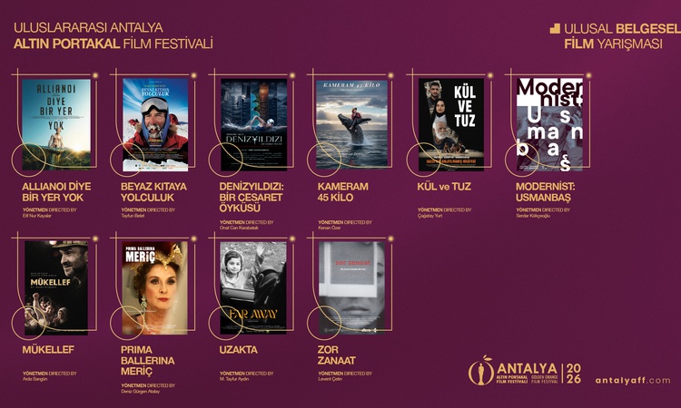Ayrıntılar Netleşti: Altın Portakal'da 20 film yarışacak, 7 kısa film ve 9 belgesel dünya prömiyeri yapacak ve