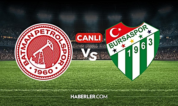 Ayrıntılar Netleşti: Batman Petrol Bursaspor CANLI nereden izlenir? Batman Petrol Bursaspor maçı hangi kanalda