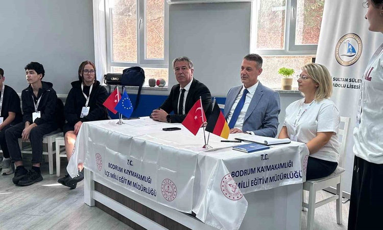 Ayrıntılar Netleşti: Bodrum'da Erasmus projesiyle Almanya'dan gelen 9 öğrenci akranlarıyla buluştu - Son Dakik
