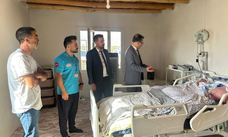 Ayrıntılar Netleşti: Cizre'de Başhekimlerden Evde Sağlık Hizmeti Ziyareti
