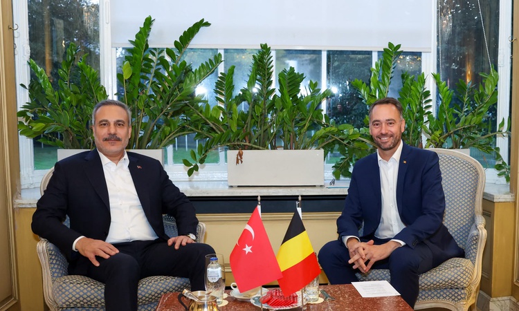 Ayrıntılar Netleşti: Dışişleri Bakanı Fidan, Brüksel'de Belçika Başbakan Yardımcısı Prévot ile görüştü: Gelişm