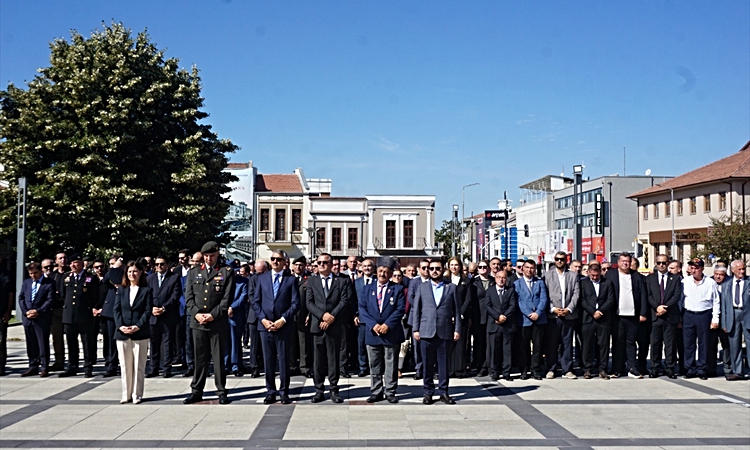 Ayrıntılar Netleşti: Edirne'de Gaziler Günü nedeniyle tören düzenlendi