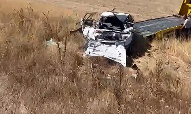 Ayrıntılar Netleşti: Emet-Hisarcık yolunda kaza, araç tarlaya uçtu, 2 yaralı